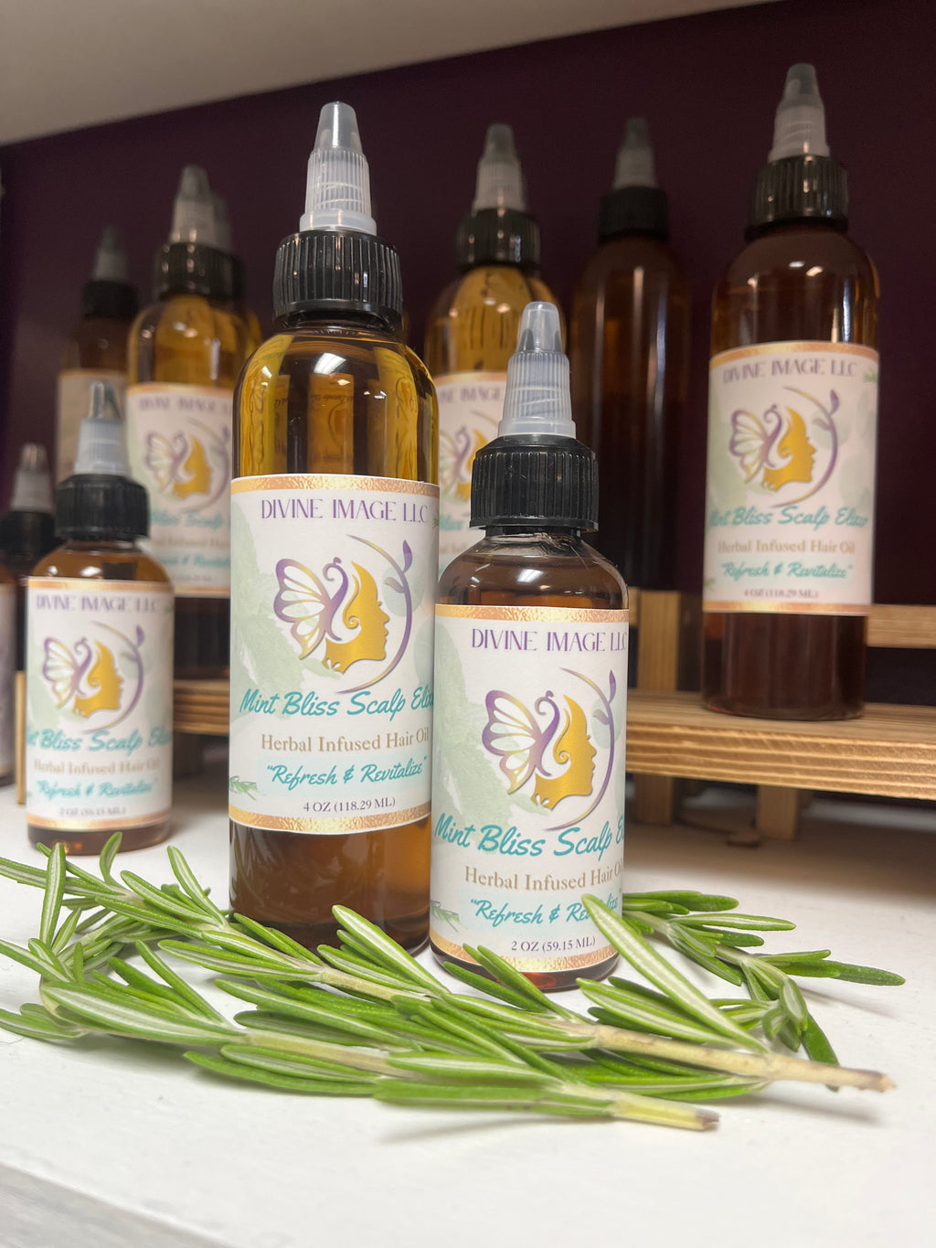Mint Bliss Scalp Elixir | Herbal Scalp & Hair Oil