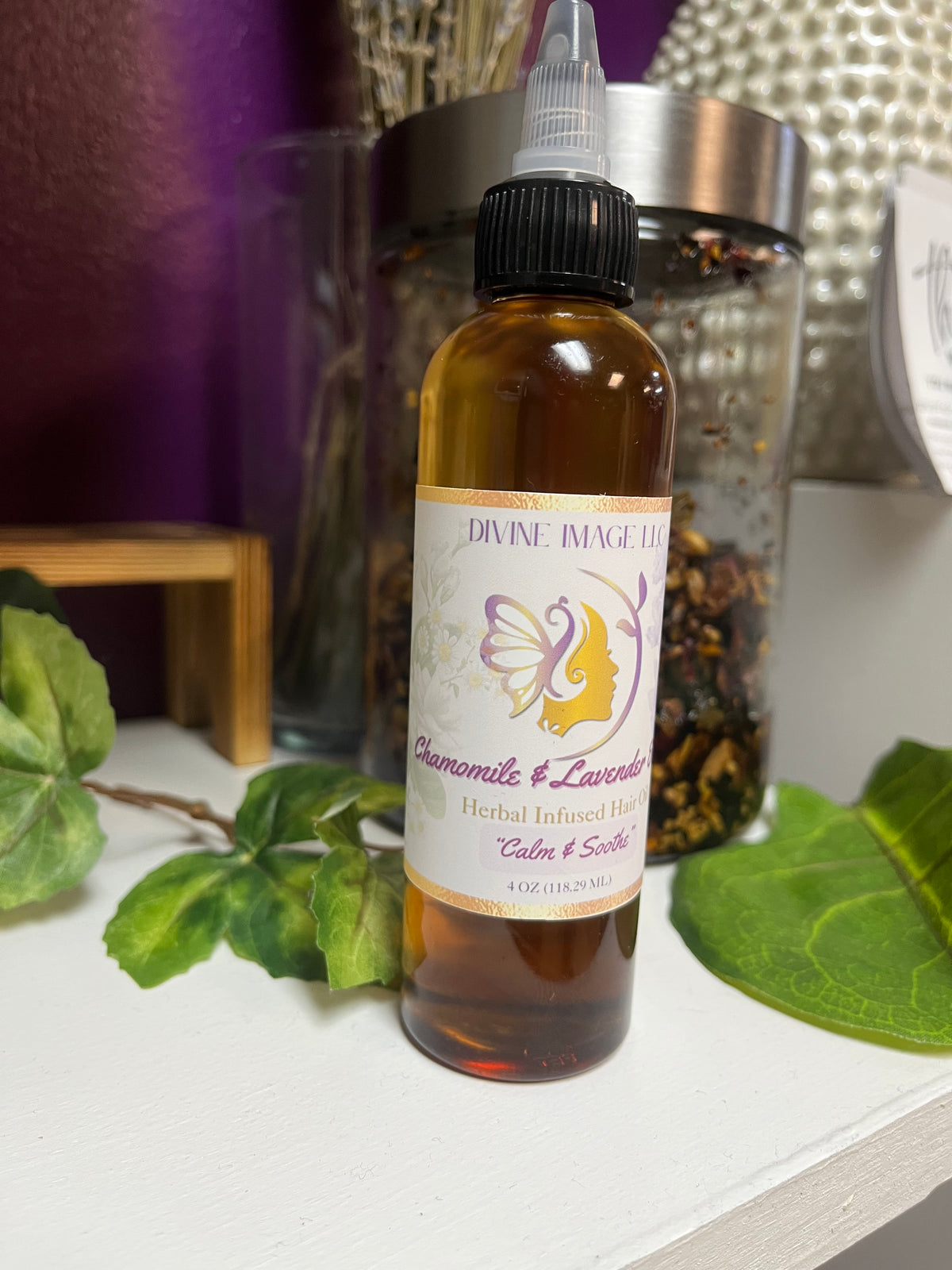 Chamomile & Lavender Elixir | Botanical Hair & Scalp Oil