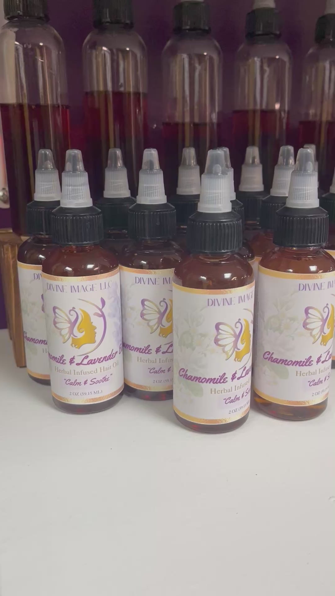 Chamomile & Lavender Elixir | Botanical Hair & Scalp Oil