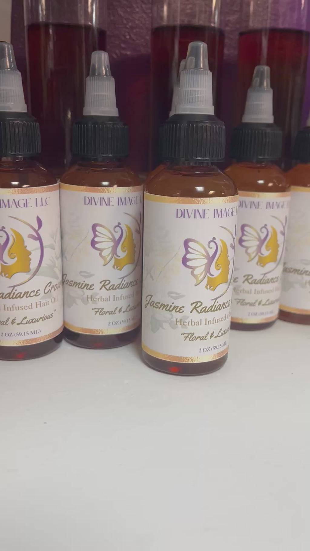 Jasmine Crown Oil | Botanical Hair & Scalp Elixir