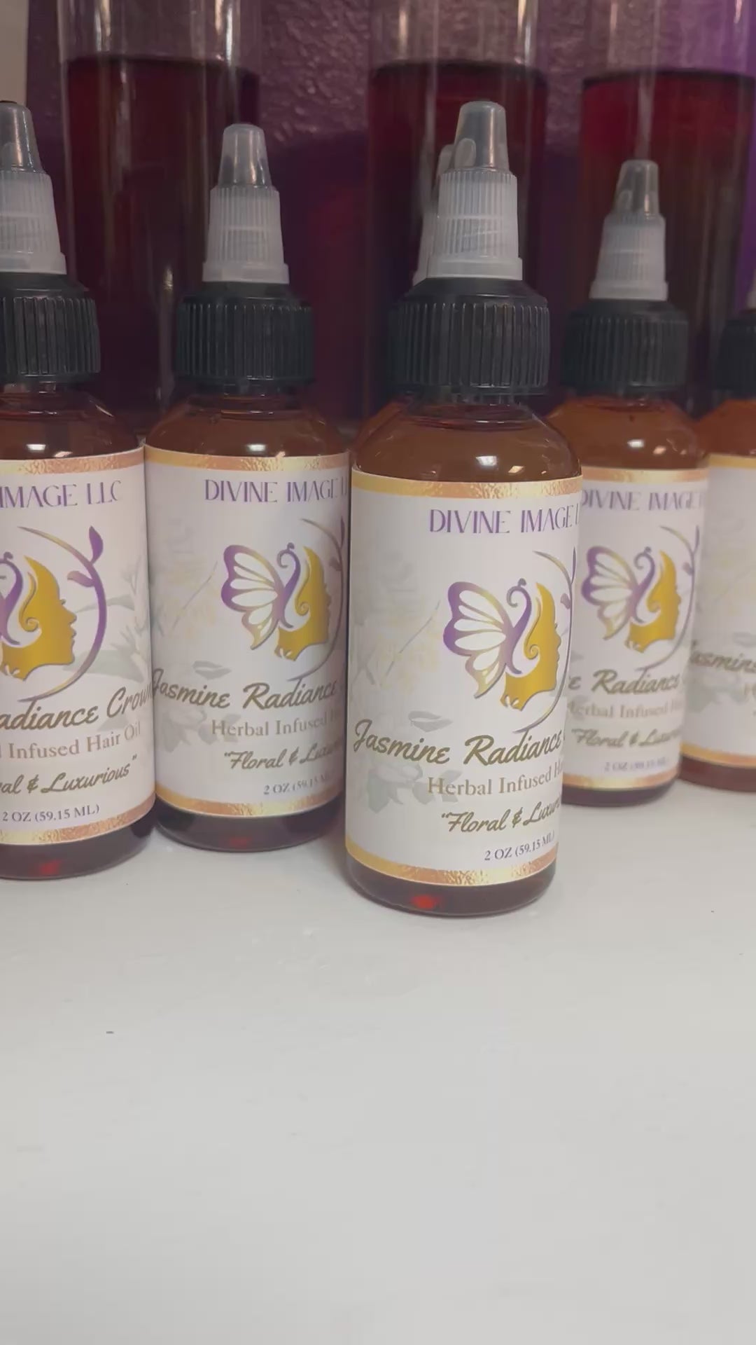 Jasmine Crown Oil | Botanical Hair & Scalp Elixir