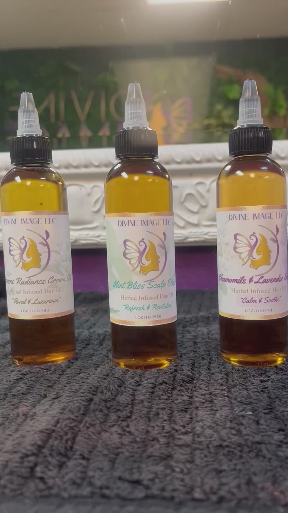 Chamomile & Lavender Elixir | Botanical Hair & Scalp Oil