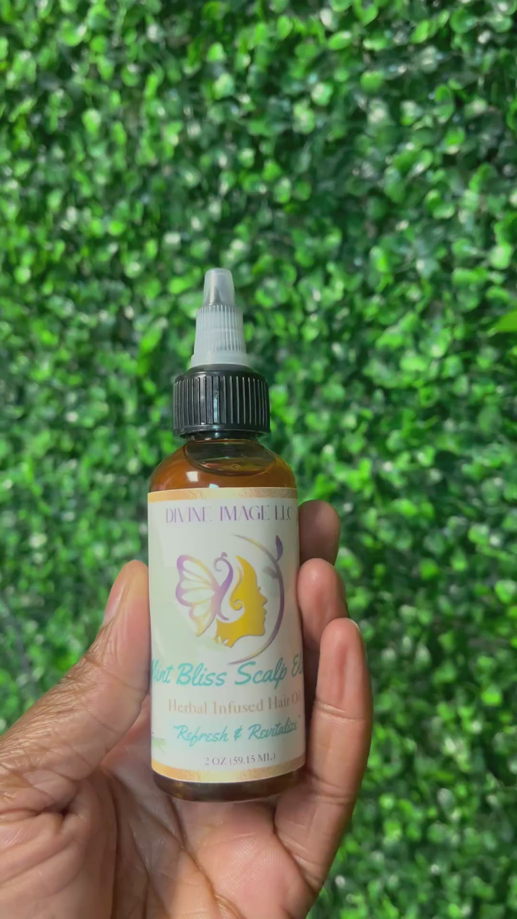 Mint Bliss Scalp Elixir | Herbal Scalp & Hair Oil